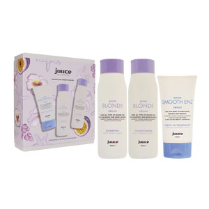 Juuce - Bond Blonde Shampoo, Conditioner & Smooth Enz Trio Pack - Zilion