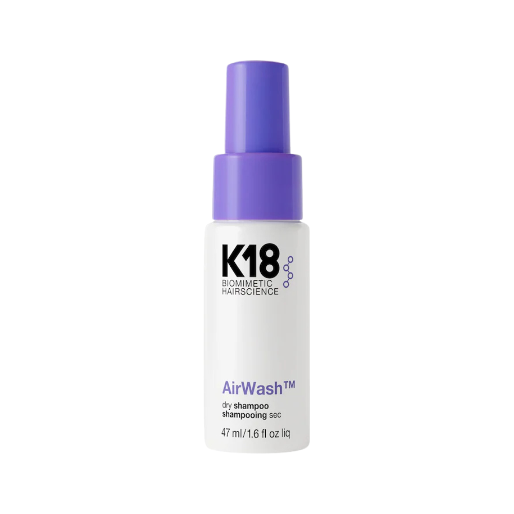 K18 - AirWash Dry Shampoo Travel 47ml – front of pack