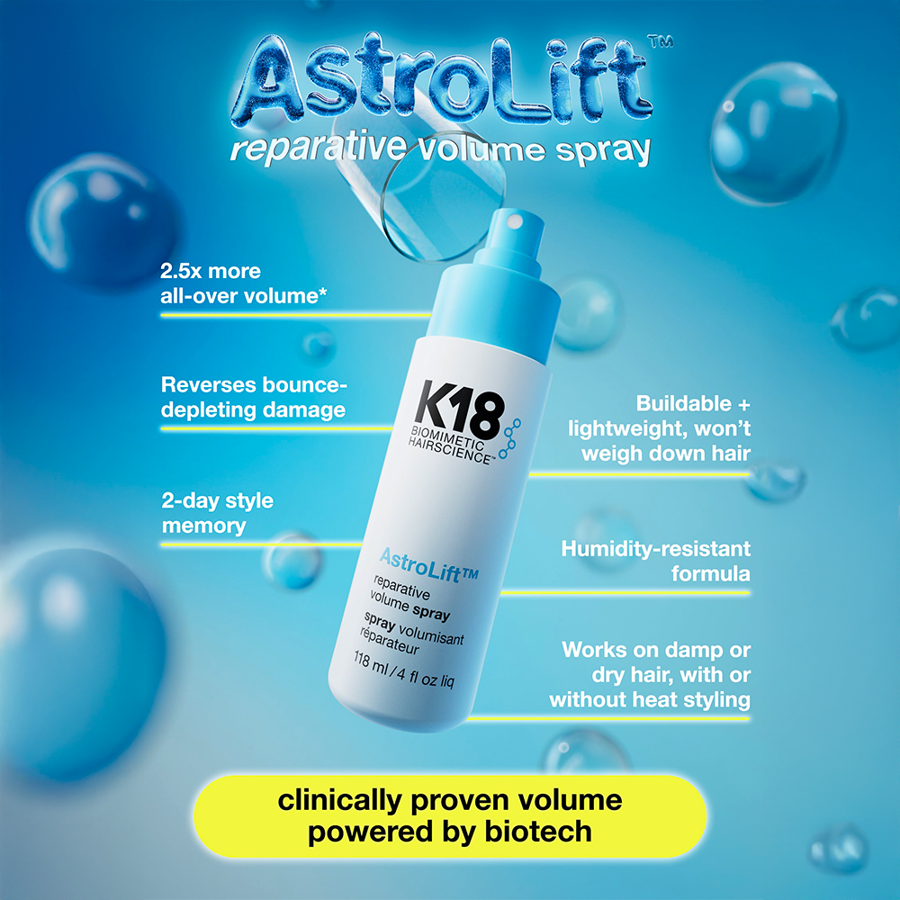 K18 - AstroLift Reparative Volume Spray 118ml – product view 2