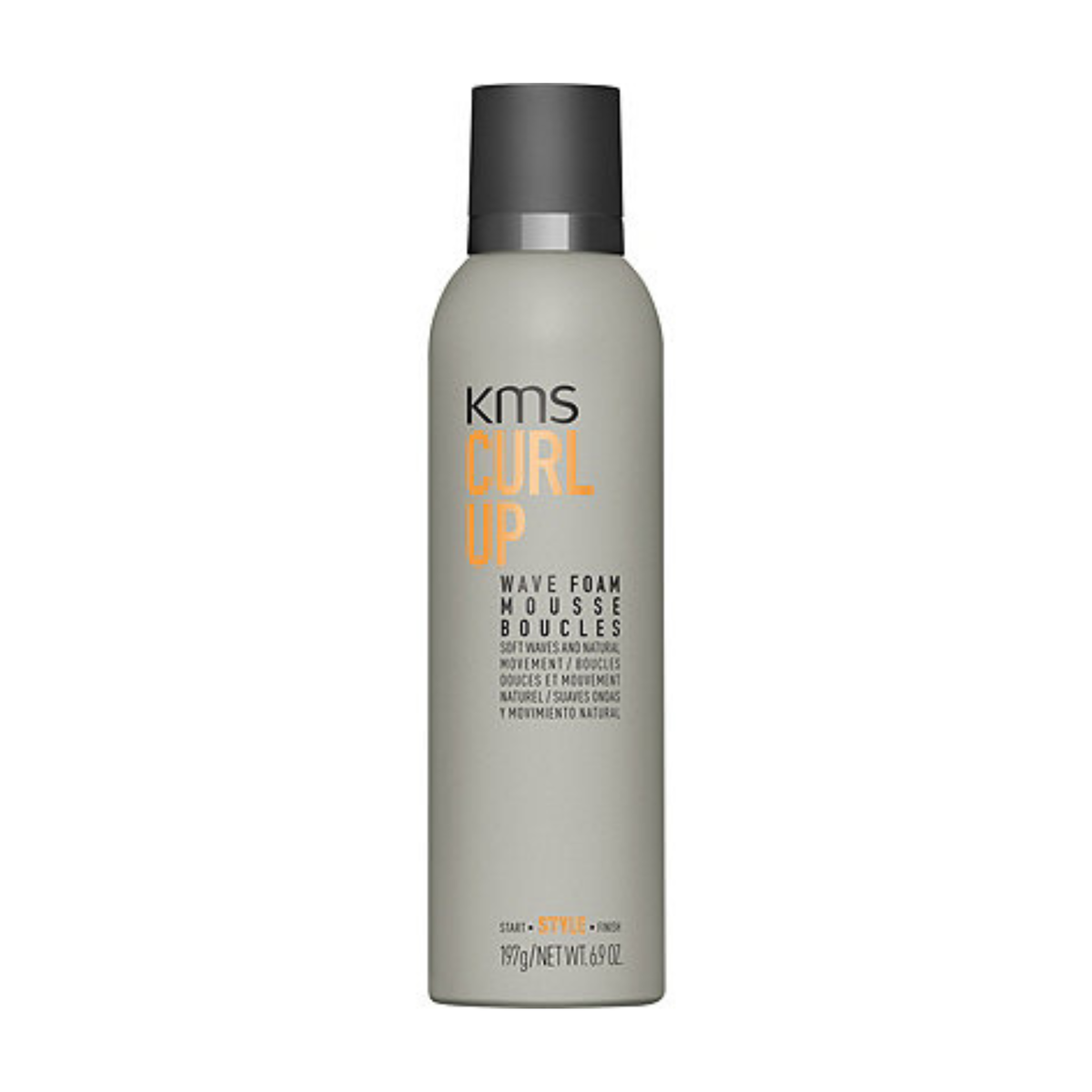 KMS - CurlUp Wave Foam 200ml – front of pack