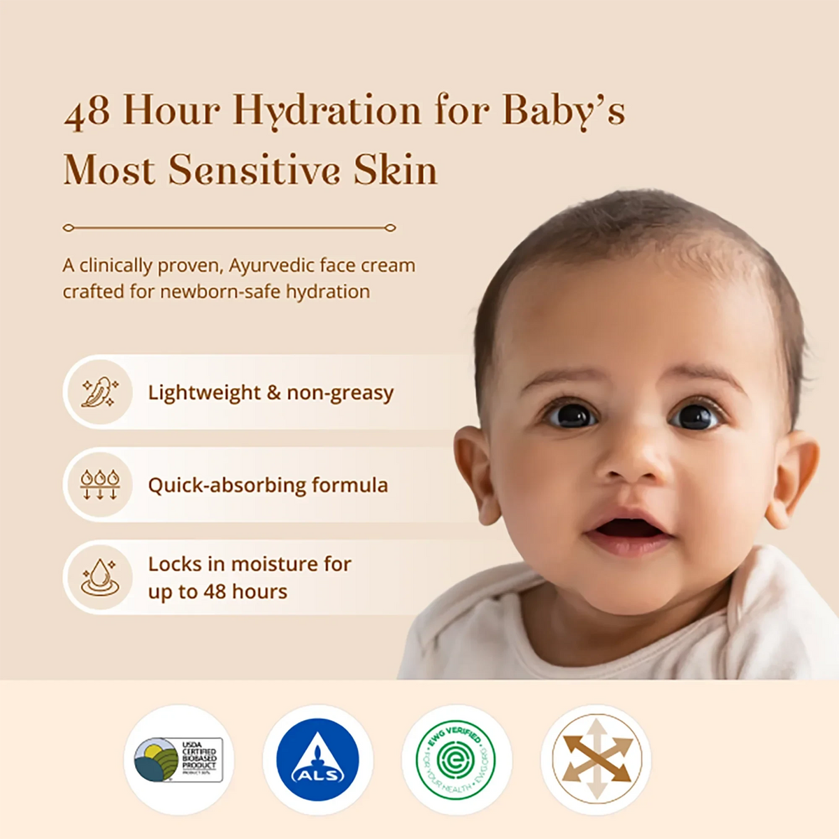 Baby Forest - Khilta Mukhra Baby Face Cream 50g Pack of 2