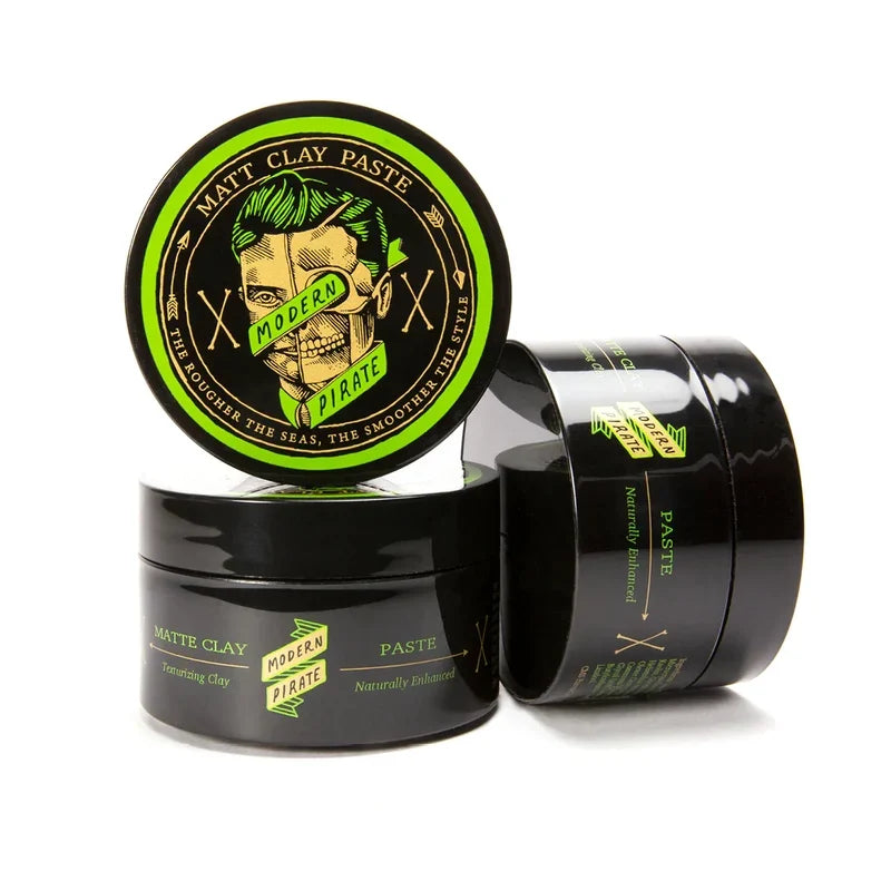 Modern Pirate - Matte Clay Paste – Twin Pack (2 x 100g) – Modern Pirate - Matte Clay Paste 100g