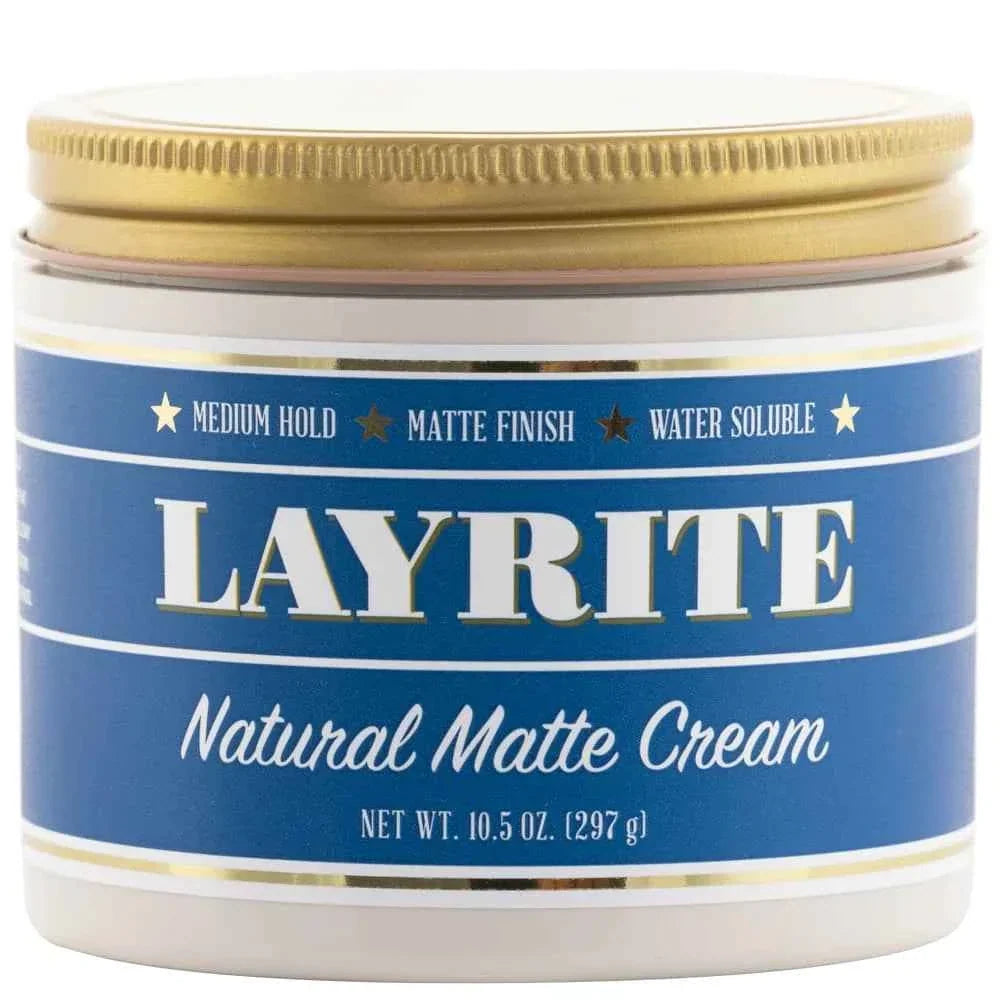 Layrite - Natural Matte Cream – Twin Pack (2 x 297g) – Layrite - Natural Matte Cream 297g