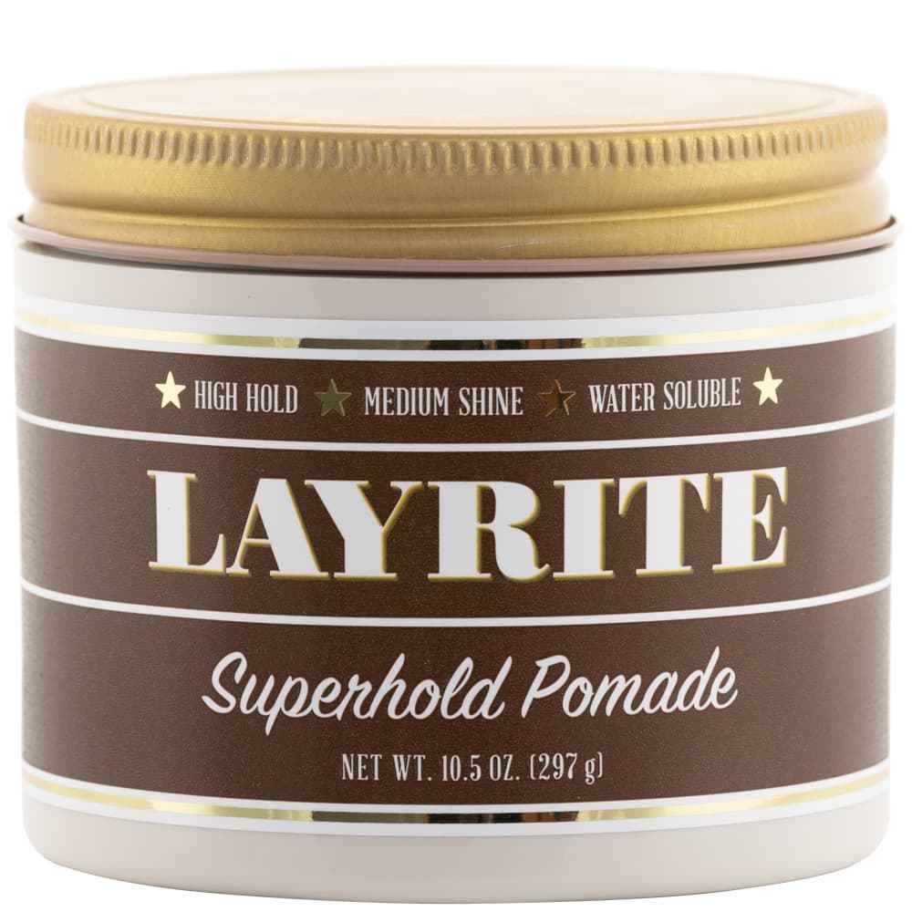 Layrite - Superhold Pomade – Twin Pack (2 x 297g) – Layrite - Superhold Pomade 297g