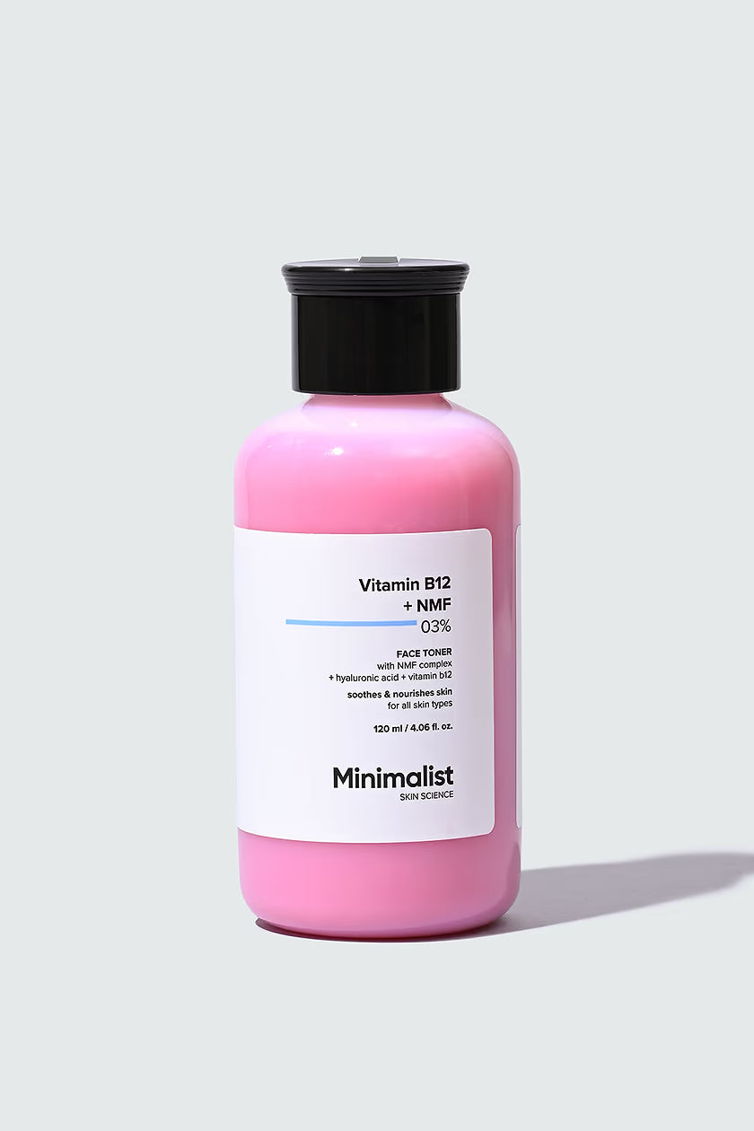 Minimilist - Vitamin B12 + NMF 03% Face Toner 120ml - Zilion