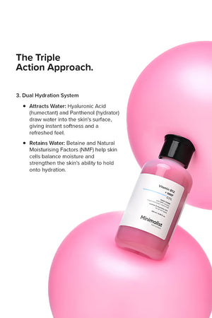 Minimilist - Vitamin B12 + NMF 03% Face Toner 120ml - Zilion