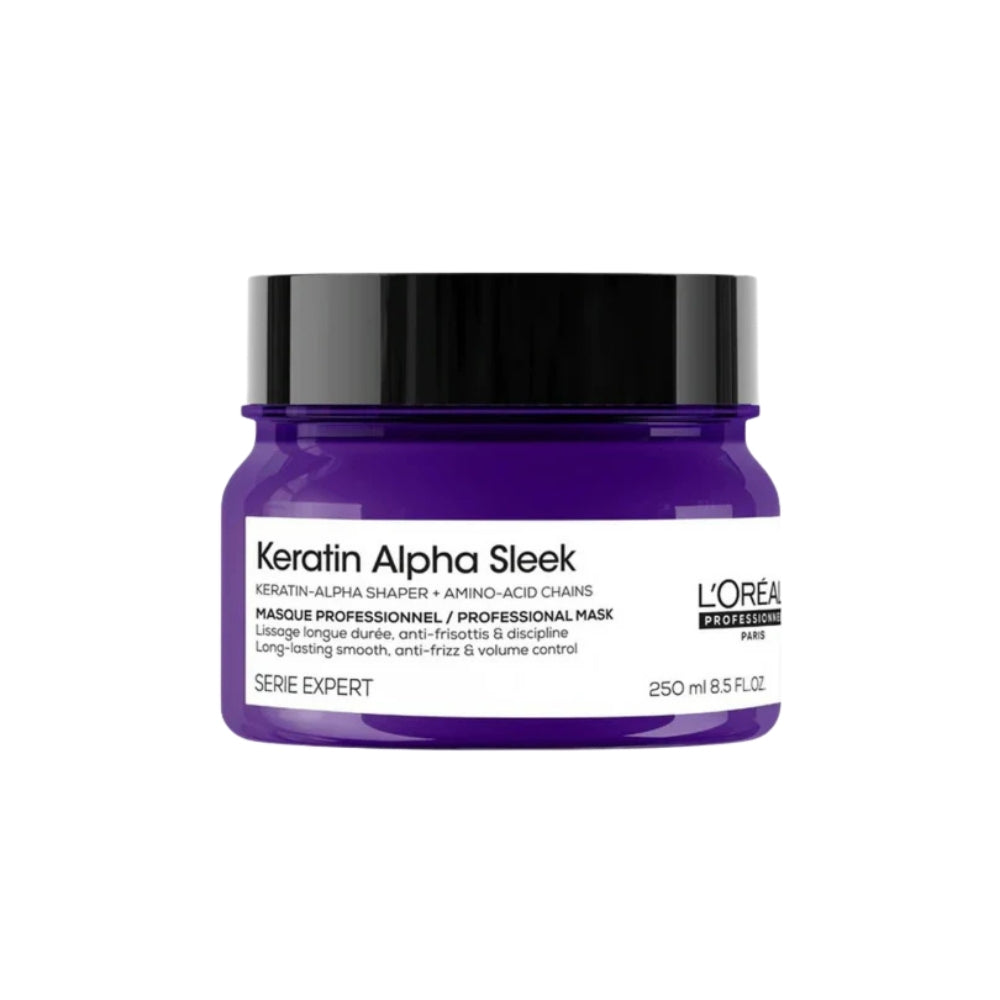 L'Oreal Professionnel - Keratin Alpha Sleek Mask 250ml – front of pack