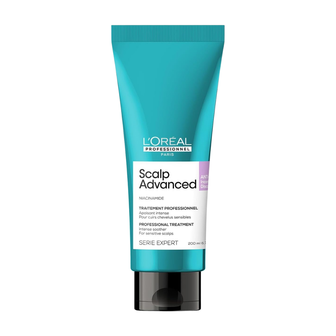 L'Oreal Professionnel - Scalp Advanced Anti-Discomfort Shampoo & Soother Treatment Duo Bundle – L'Oreal Professionnel Scalp Advanced Anti-Discomfort Intense Soother Treatment 200ml