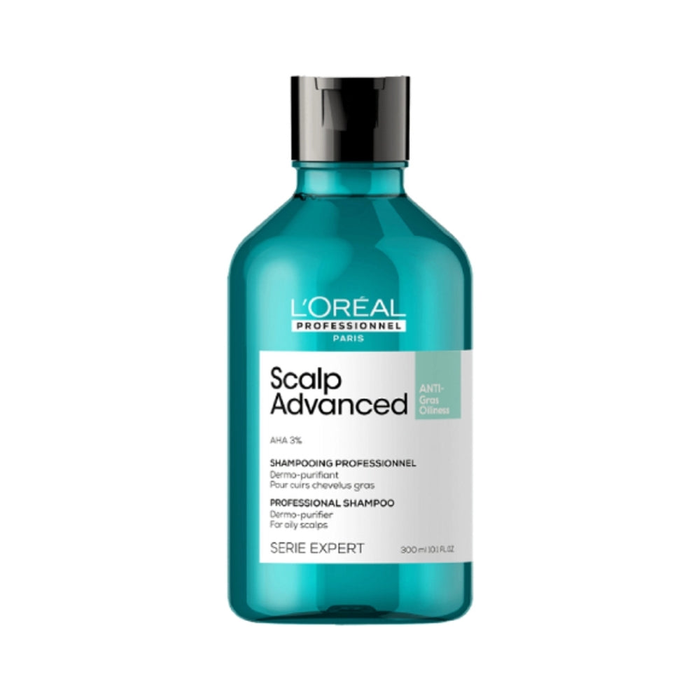 L'Oreal Professionnel - Scalp Advanced Anti-Oiliness Shampoo 300ml – front of pack