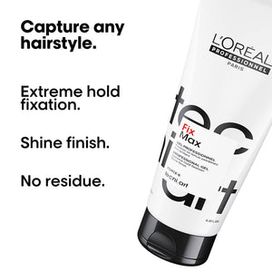 L'Oreal Professionnel - Tecni.Art Fix Max Sculpting Gel 200ml – styling results