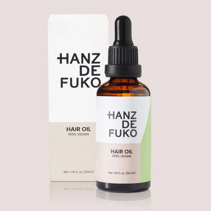 Hanz De Fuko - Hair Oil 100% Vegan Unscented – Twin Pack – Hanz De Fuko - Hair Oil 100% Vegan Unscented