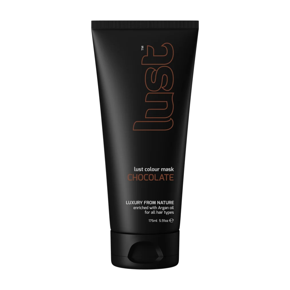 Lust - Chocolate Colour Mask 175ml – front of pack