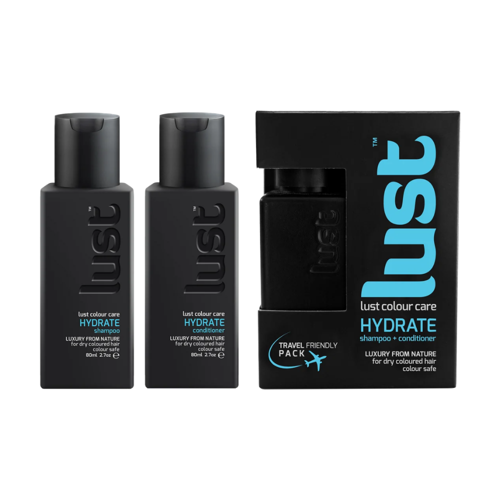 Lust - Hydrate Travel Duo – front of pack