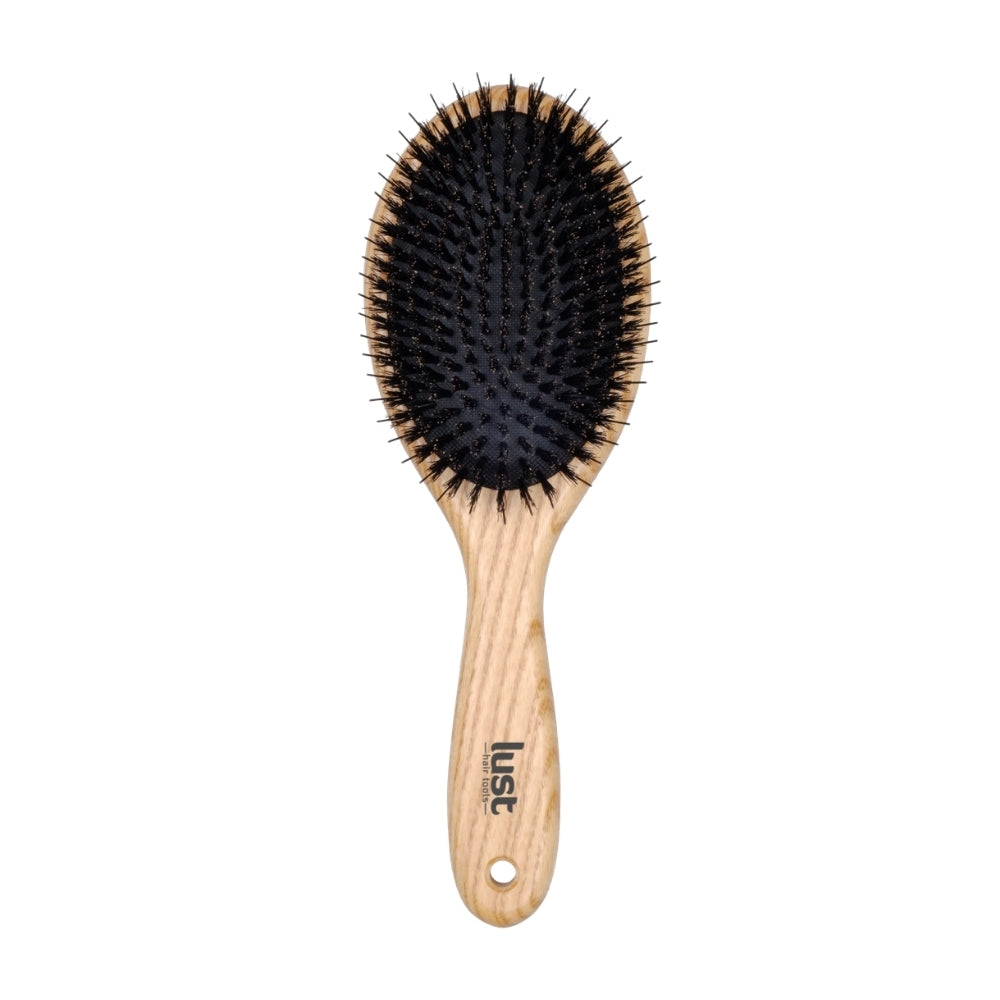 Lust - Luxury Wooden Oval Cushion Large Brush – front of pack