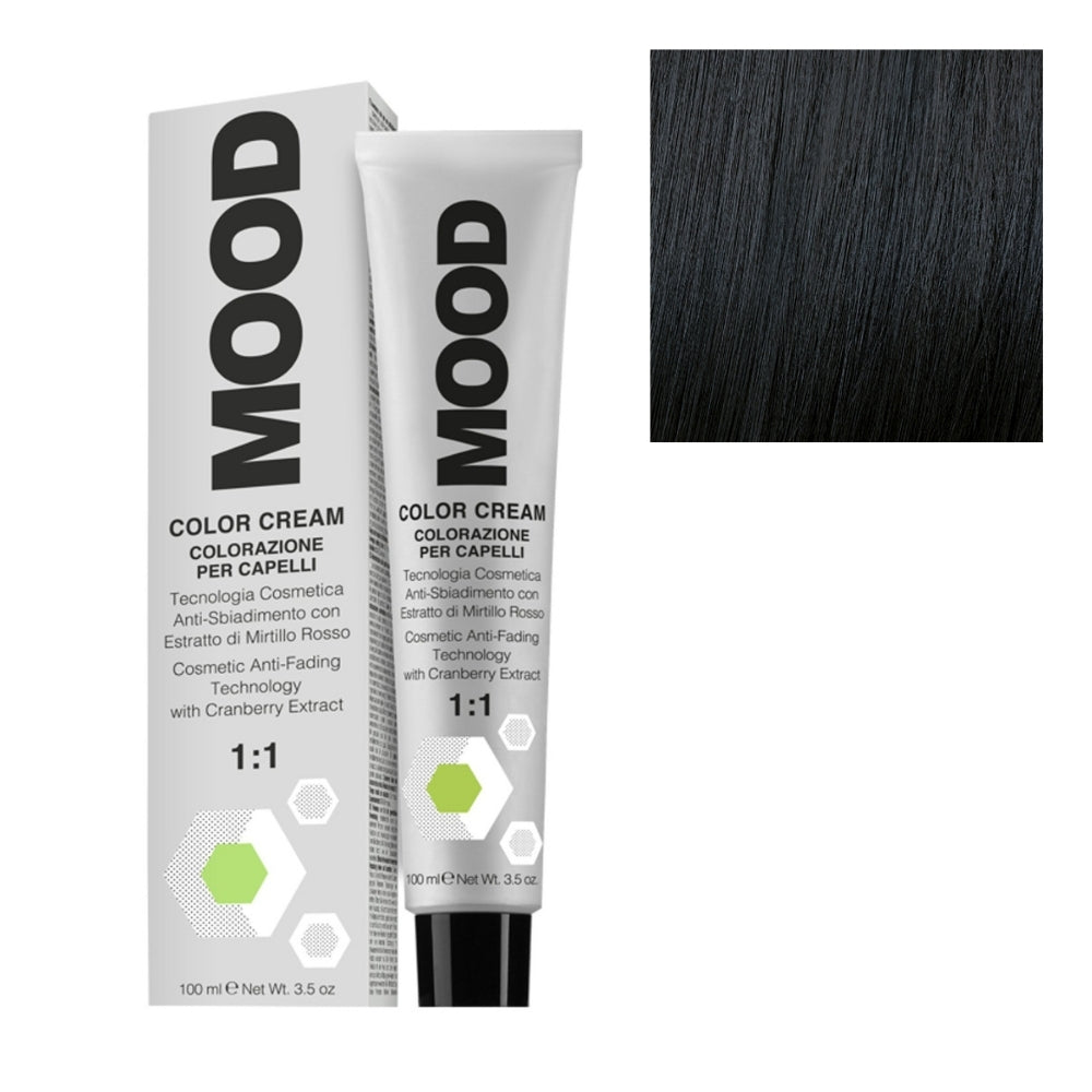 Mood - 1 Natural Black 100ml – front of pack