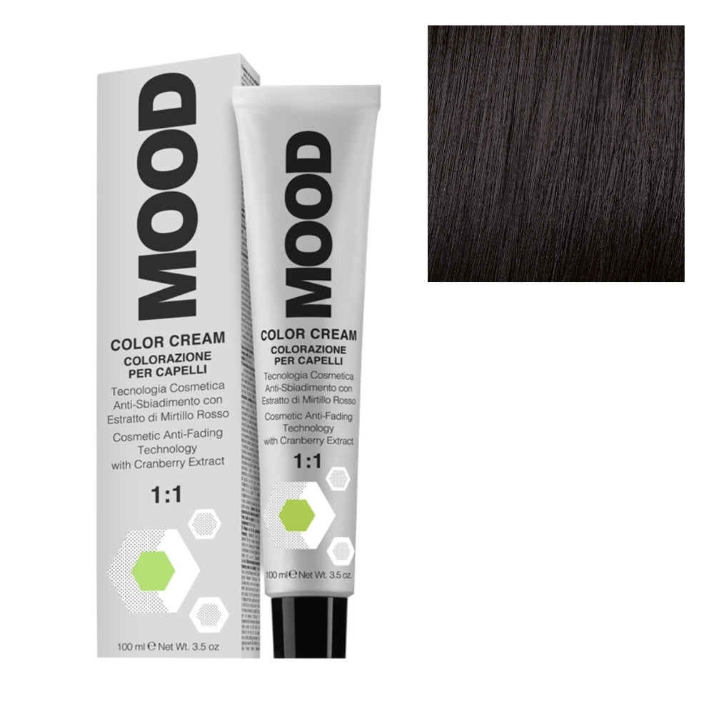 Mood - 3.00 Dark Intense Brown 100ml – front of pack