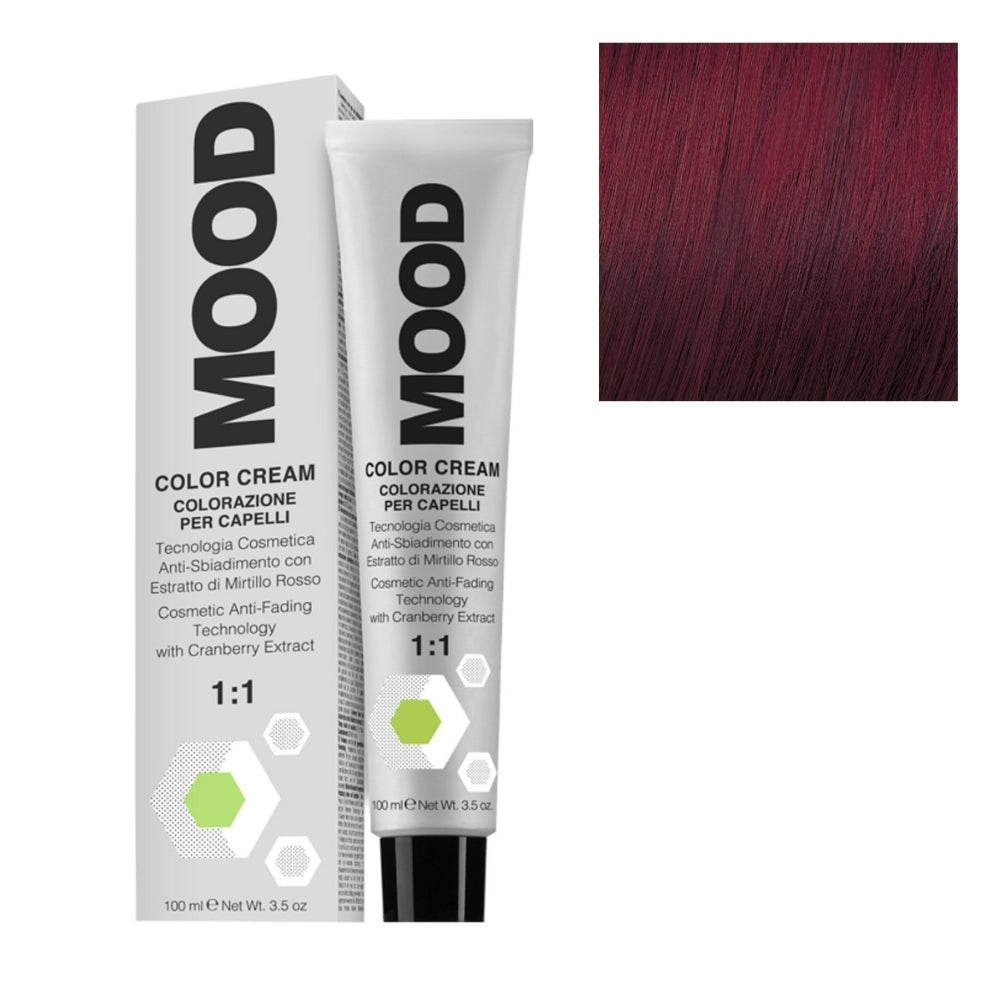 Mood - 6.57 Dark Magenta Red Blonde 100ml – front of pack