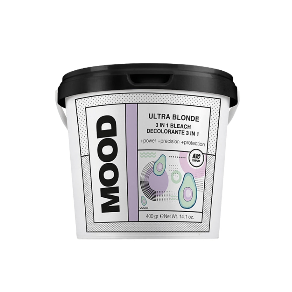 Mood - Ultra Blonde 3 in 1 Bleach 400g – front of pack