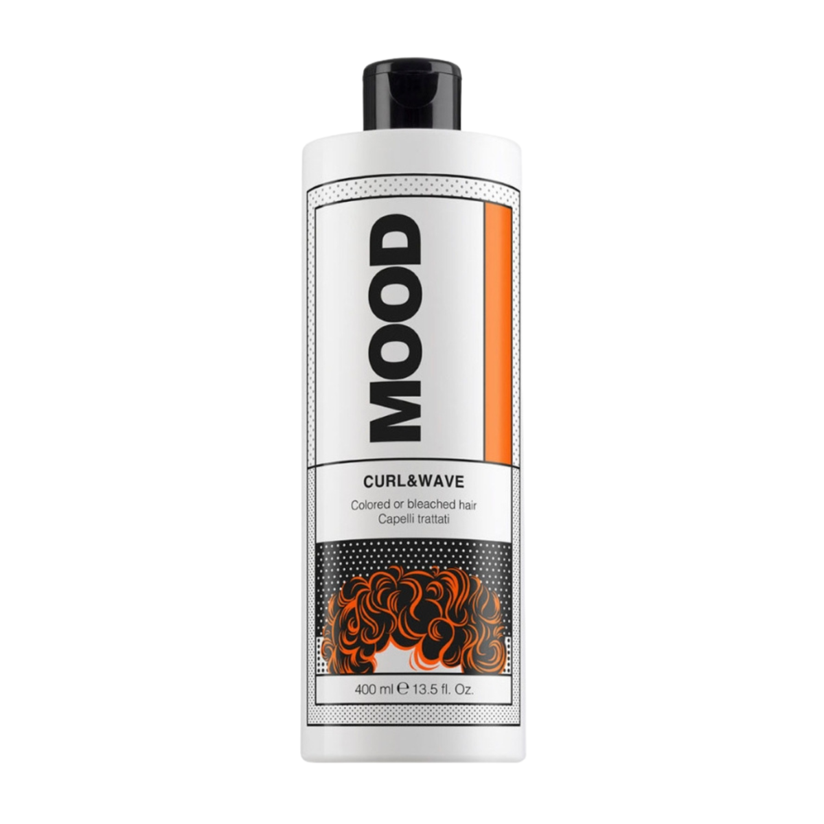Mood - Curl & Wave Perm Coloured or Bleached Hair 400ml – front of pack