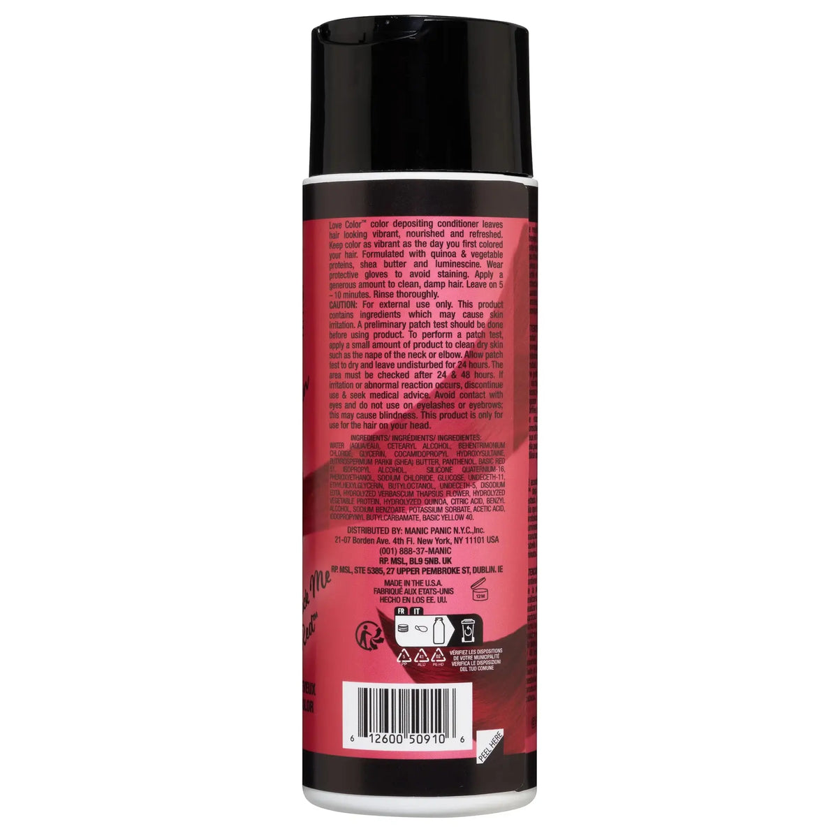 Manic Panic - Love Color Rock Me Red 236ml – product view 2