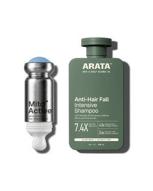Arata - MitoActive + Anti-Hair Fall Shampoo Combo
