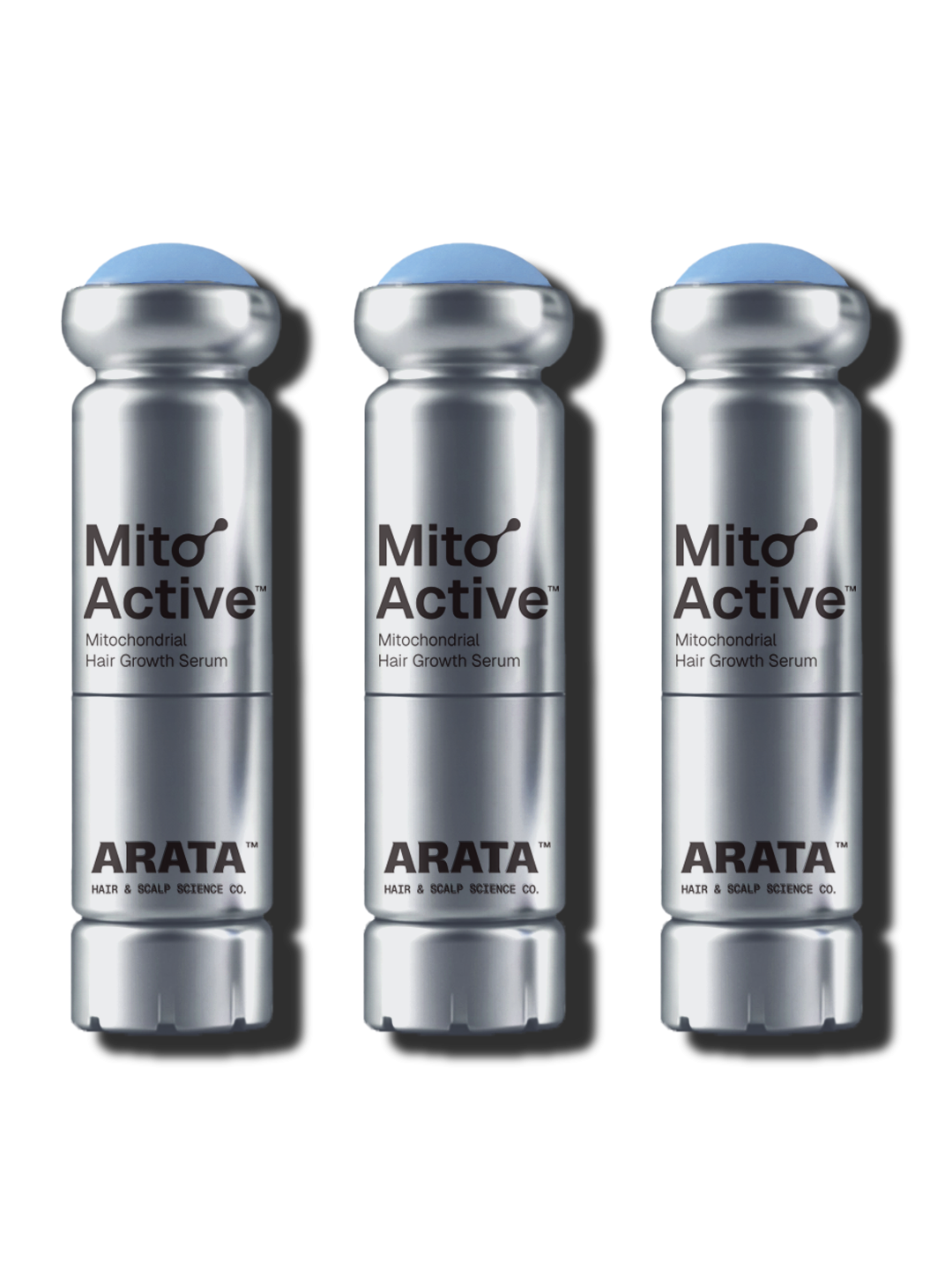 Arata - MitoActive Mitochondrial Hair Growth Serum 30ml Pack of 3