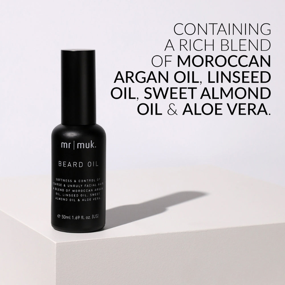 Muk Hair - Mr Muk Beard Oil 50ml – benefits