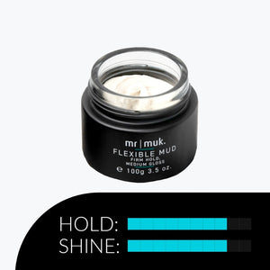 Muk Hair - Mr Muk Flexible Mud 100g – styling result