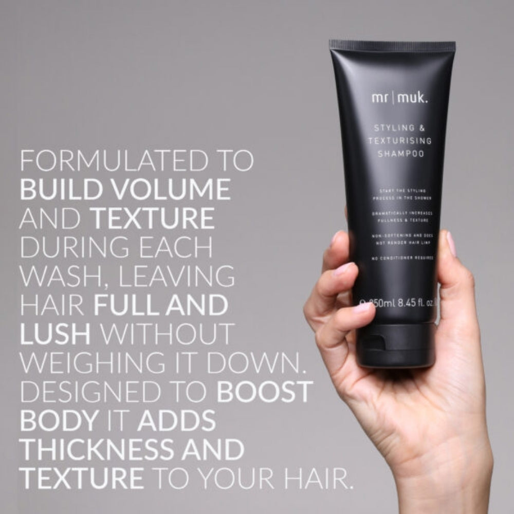 Muk Hair - Mr Muk Styling & Texturising Shampoo 250ml – texture