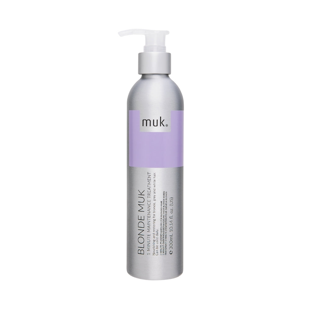 Muk Hair - Blonde 1 Minute Maintenance Treatment 300ml – front of pack