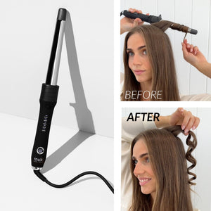 Muk Hair - Curling Wand 3 Barrels – controls