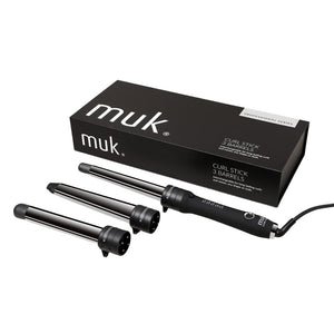 Muk Hair - Curling Wand 3 Barrels – front of pack
