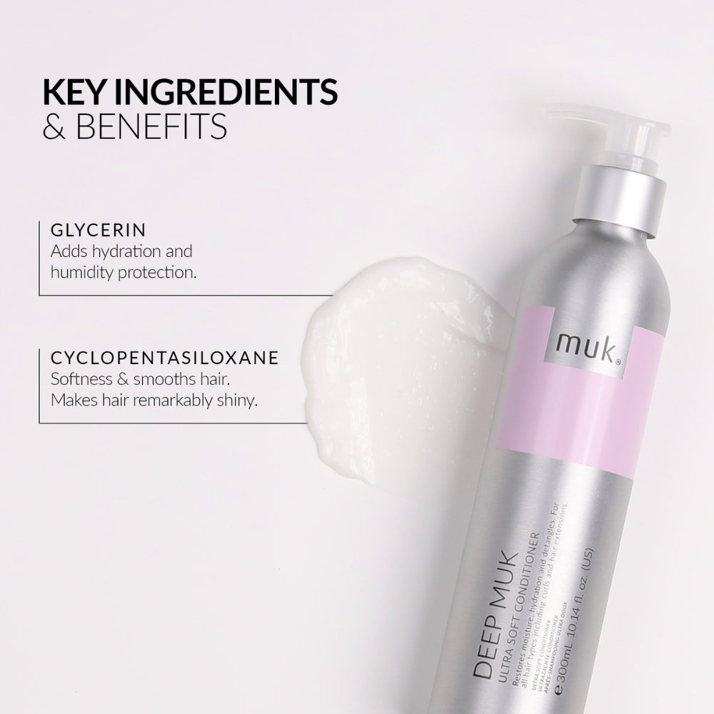 Muk Hair - Deep Ultra Soft Conditioner 300ml – product view 4