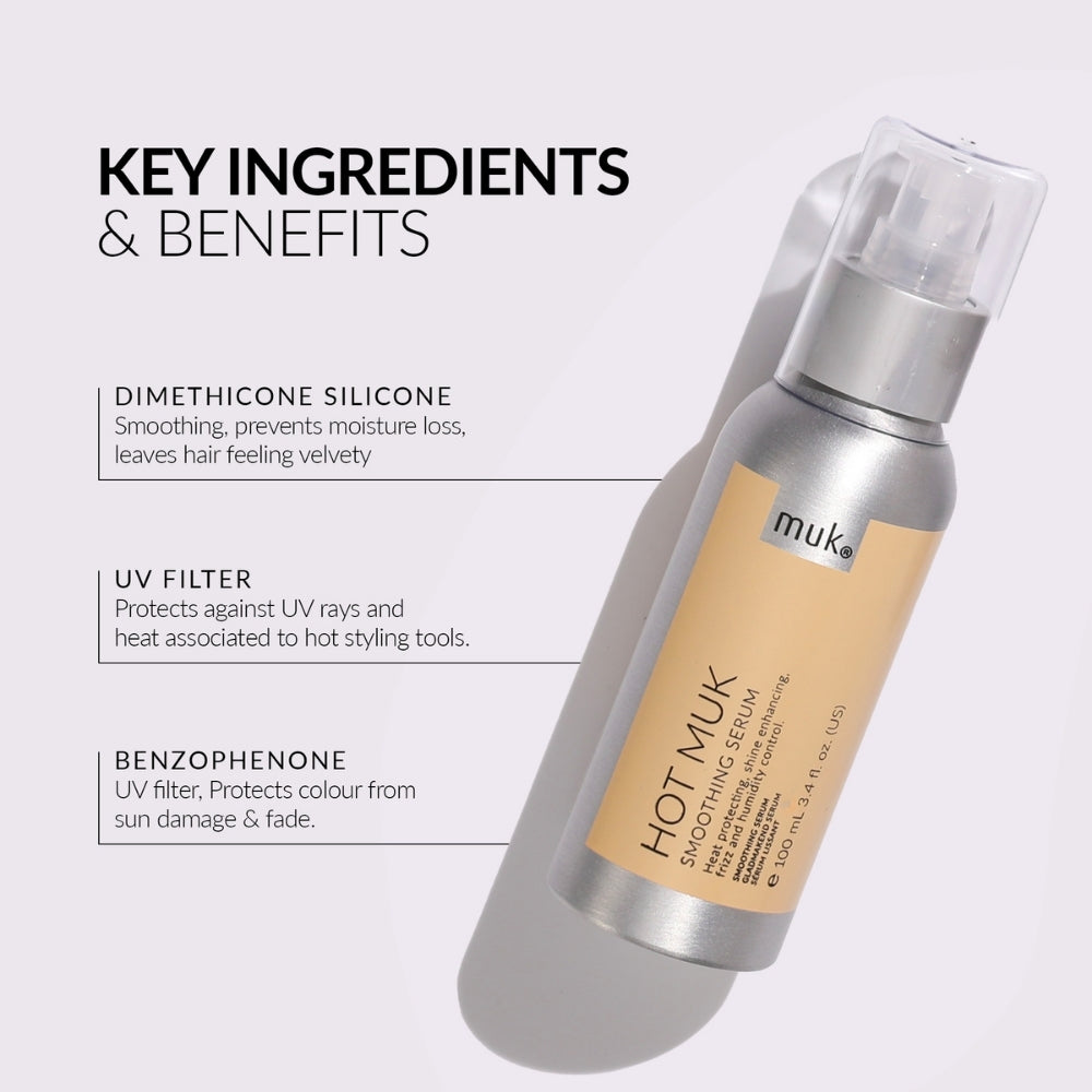 Muk Hair - Hot Smoothing Serum 100ml – product view 4