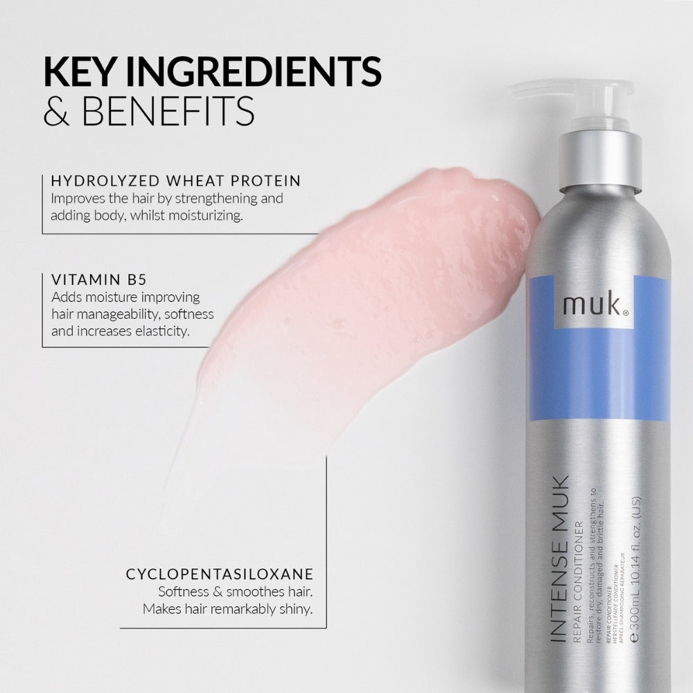 Muk Hair - Intense Repair Conditioner 300ml – benefits