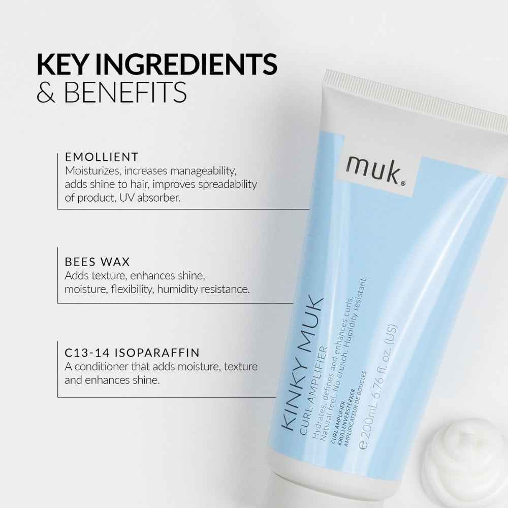 Muk Hair - Kinky Curl Amplifier 200ml – product view 4