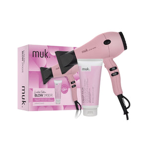 Muk Hair - Pink Blow Hair Dryer Gift Set – front of pack