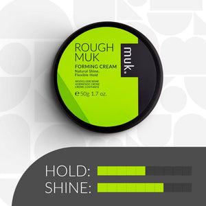Muk Hair - Rough Forming Cream 95g – styling result