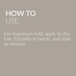 Muk Hair - Savage Styling Mud 95g – texture and finish