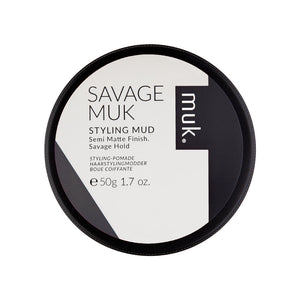 Muk Hair - Savage Styling Mud – Twin Pack (2 x 95g) – Muk Hair - Savage Styling Mud 95g