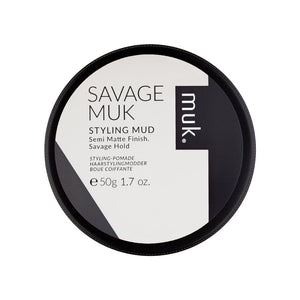 Muk Hair - Savage Styling Mud 95g – front of pack