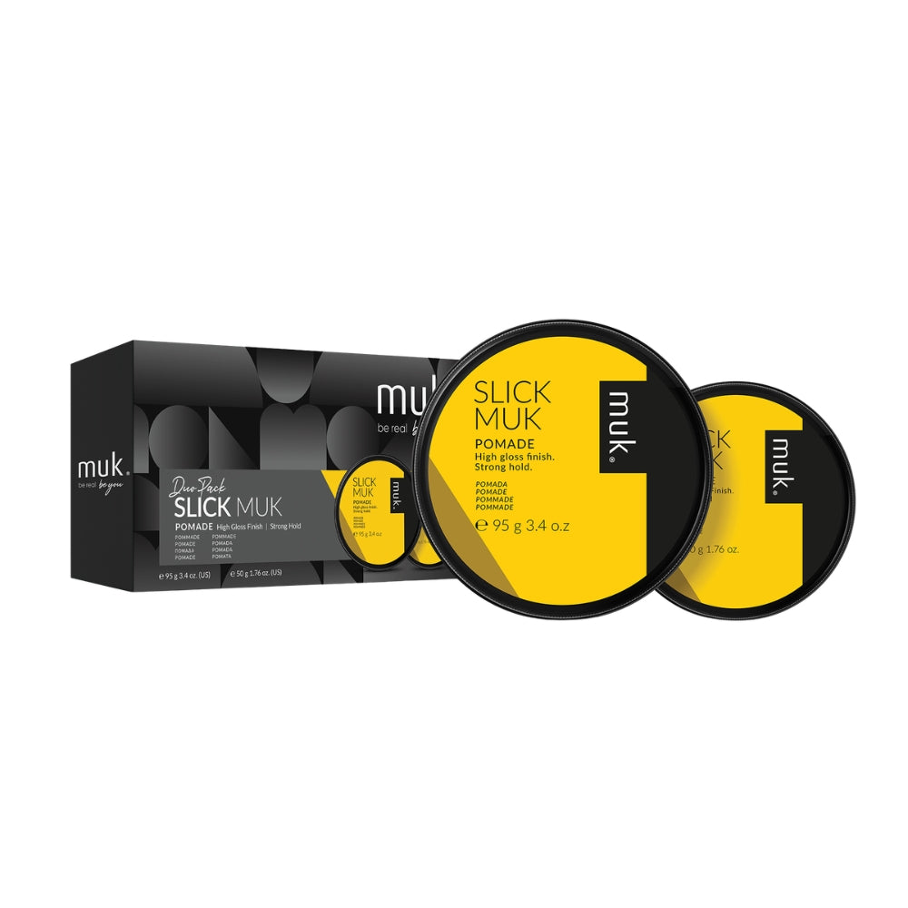 Muk Hair - Slick Pomade Duo – front of pack