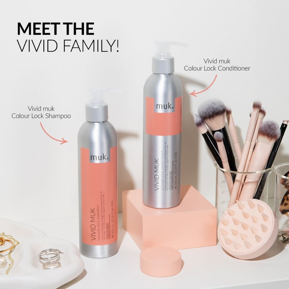 Muk Hair - Vivid Colour Lock Shampoo 300ml – benefits