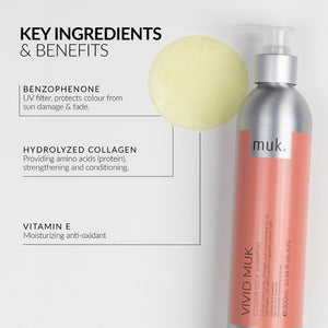 Muk Hair - Vivid Colour Lock Shampoo 300ml – product details