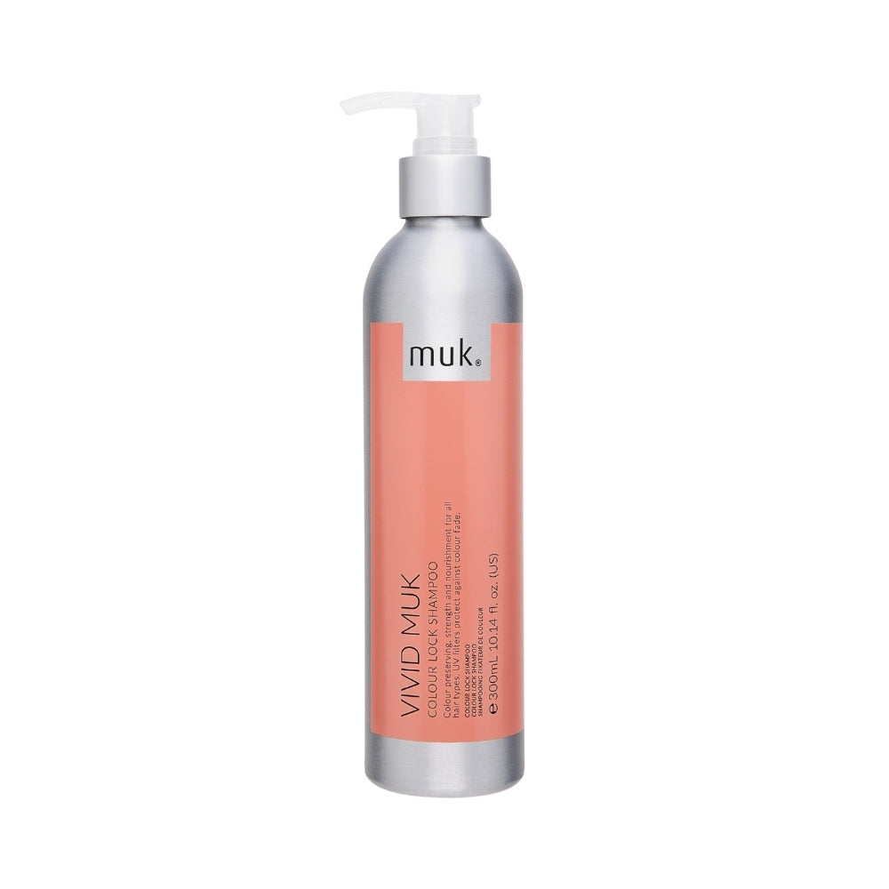 Muk Hair - Vivid Colour Lock Shampoo 300ml – front of pack