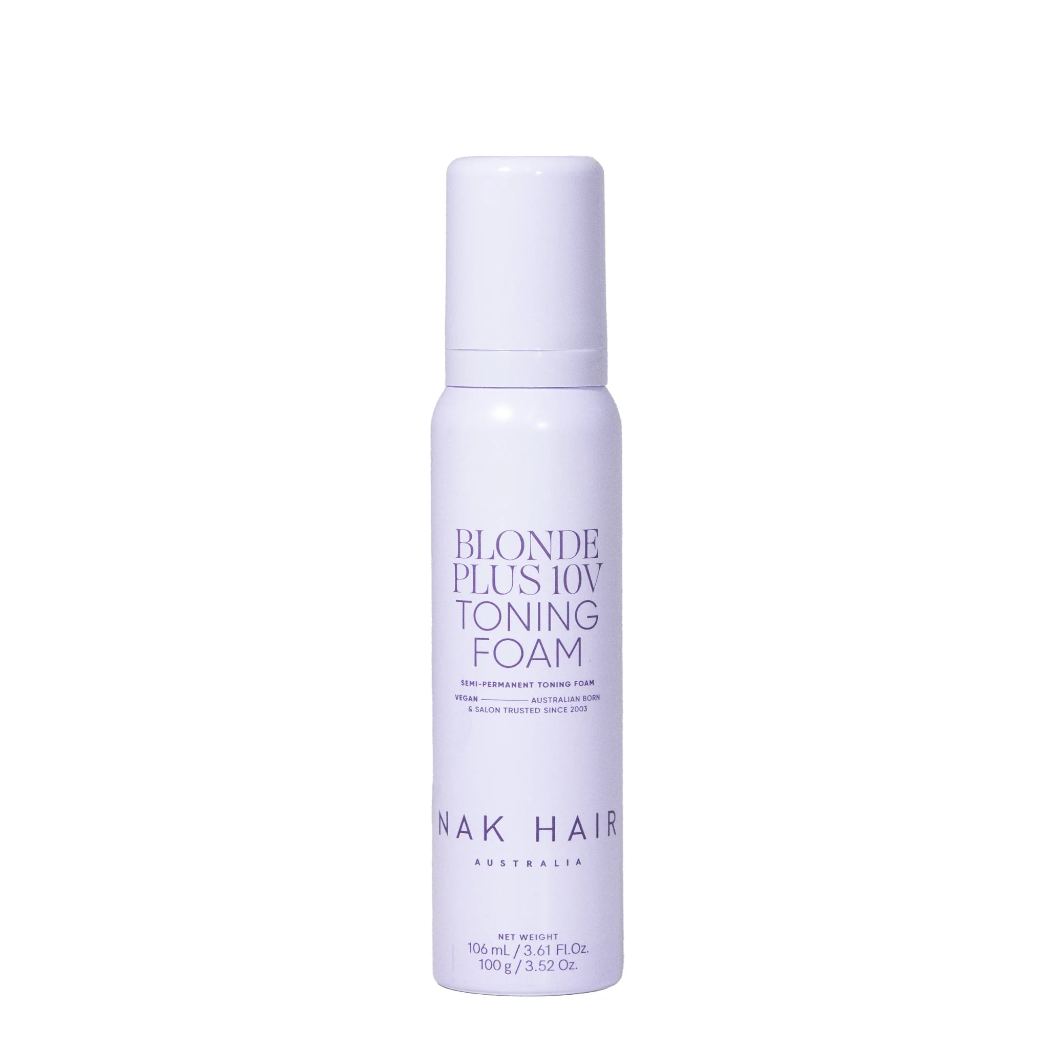 Nak Hair - Signature Blonde Plus 10V Toning Foam 100g
