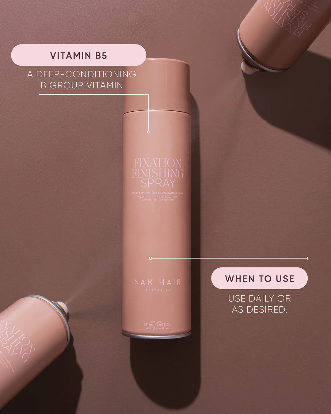 Nak Hair - Signature Fixation Finishing Spray 100g