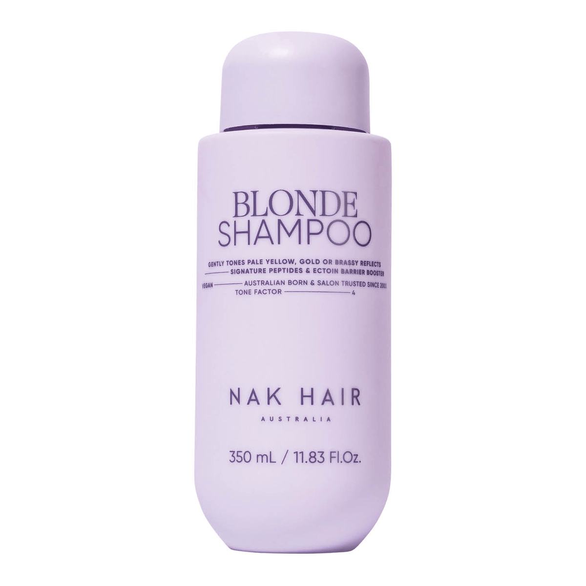 Nak Hair - Signature Blonde Shampoo 350ml – front of bottle
