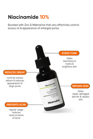 Minimilist - Niacinamide 10% Face Serum 60ml - Zilion