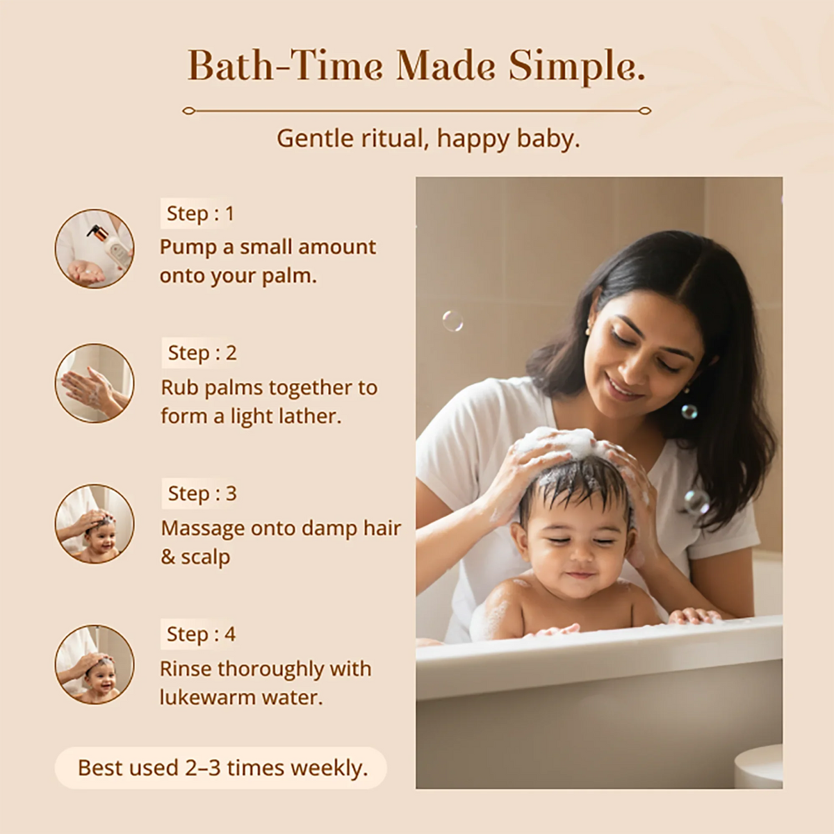 Baby Forest - Nikhrae Kesh Baby Shampoo 200ml – product view 4